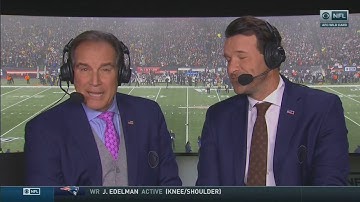 NFL on CBS intro 2020 AFC Wild Card TEN@NE