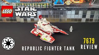 LEGO Star Wars Republic Fighter Tank 7679 Review! One of the Very Best Clone Wars Sets Produced...