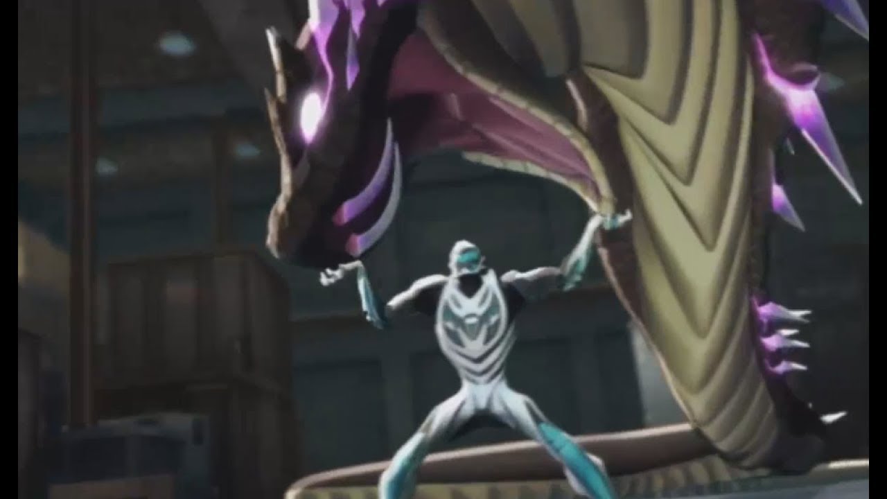 voreno Snake eats person & robot (MS S01E15 & S01E18)