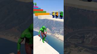 Gta 5 Epic Water Ragdolls Spiderman Jumpfails Ep 258 shorts