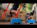 Build Handstand Push Up Strength with Eccentric Reps