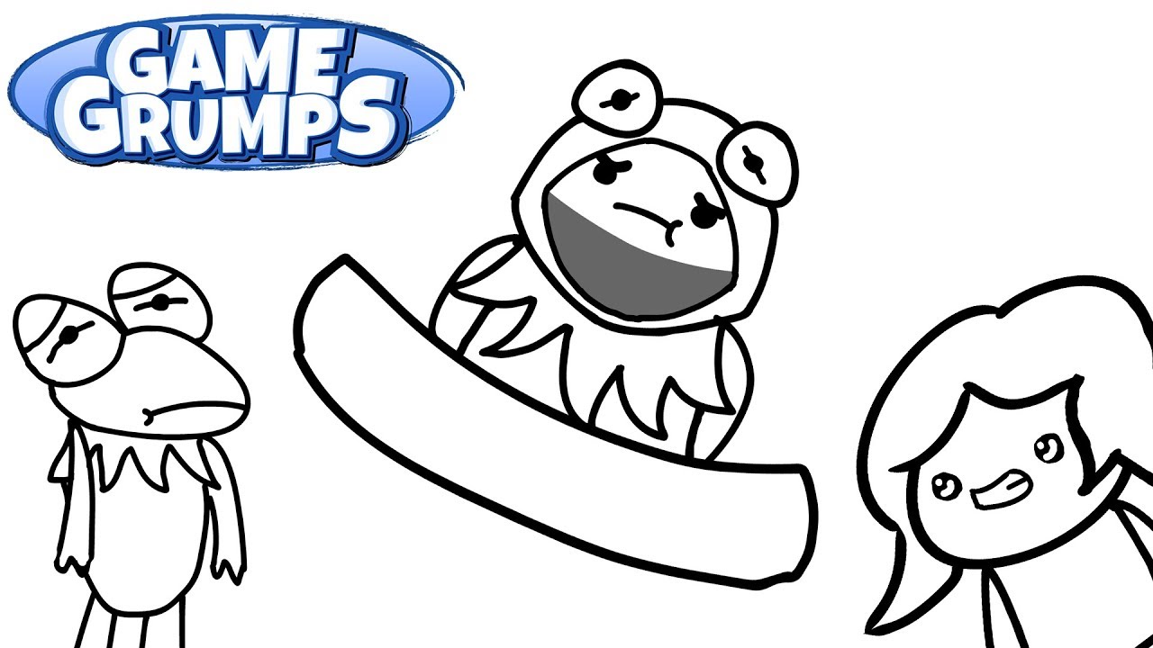 Game Grumps Animated - Dan Goes Tubin'