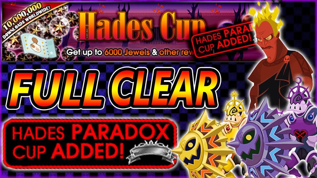 Hades Paradox Cup Full Clear! KH Union χ[Cross] YouTube