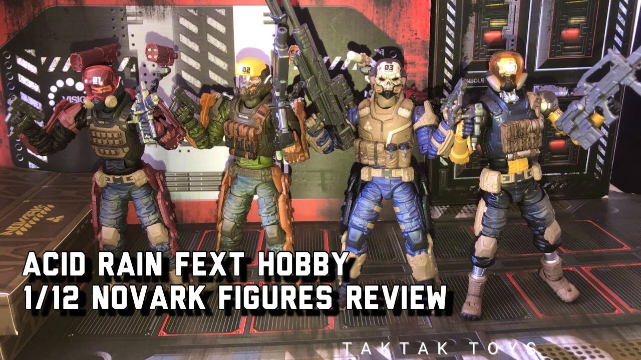 Как мне понравились эти 6-дюймовые фигурки «Кислотный дождь»! 