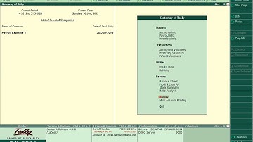 8.10 Processing Salary | Tally ERP 9 Full Tutorial in English | Tally Course