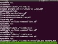 Linux Command Line - Directories and Files