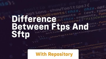 difference between ftps and sftp
