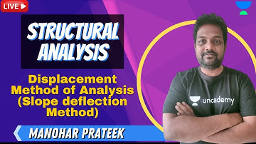 Displacement Method of Analysis - Slope Deflection Method (Part 1) | Structural Analysis | Manohar