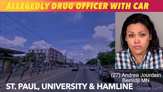 Bemidji Woman Allegedly Drug Officer With Car