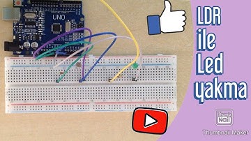 LDR ile Led Yakma||Arduino Dersleri #3  #arduino #ldr