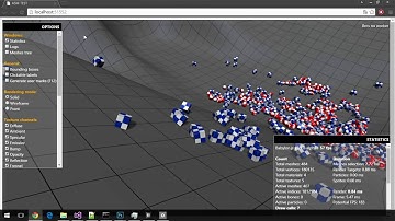 Energy.js physic engine for webgl heighmap testwith babylon.js