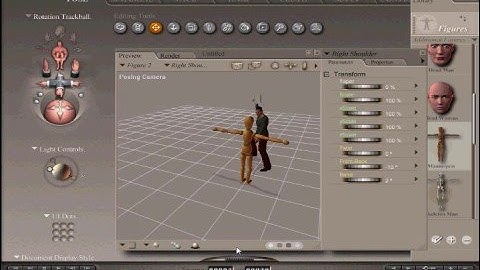 Step By Step Collision Animating in Poser 7 Tutorial #3