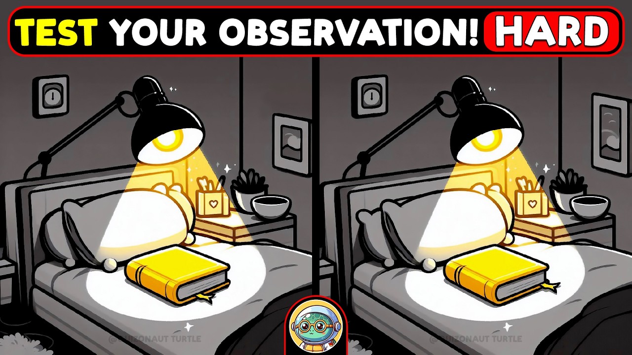 🐢🧩 You’ll NEVER Find All the Differences 🧩🐢 | Quizonaut Turtle 🐢