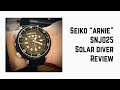 SEIKO “Arnie” Review - SNJ025  - Solar Diver