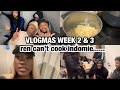 VLOGMAS WEEK 2/3: I CAN’T COOK INDOMIE!!! MOTIVE AFTER MOTIVE, HOUSE HUNTING ,PLAY ZONE &amp; MORE!!!