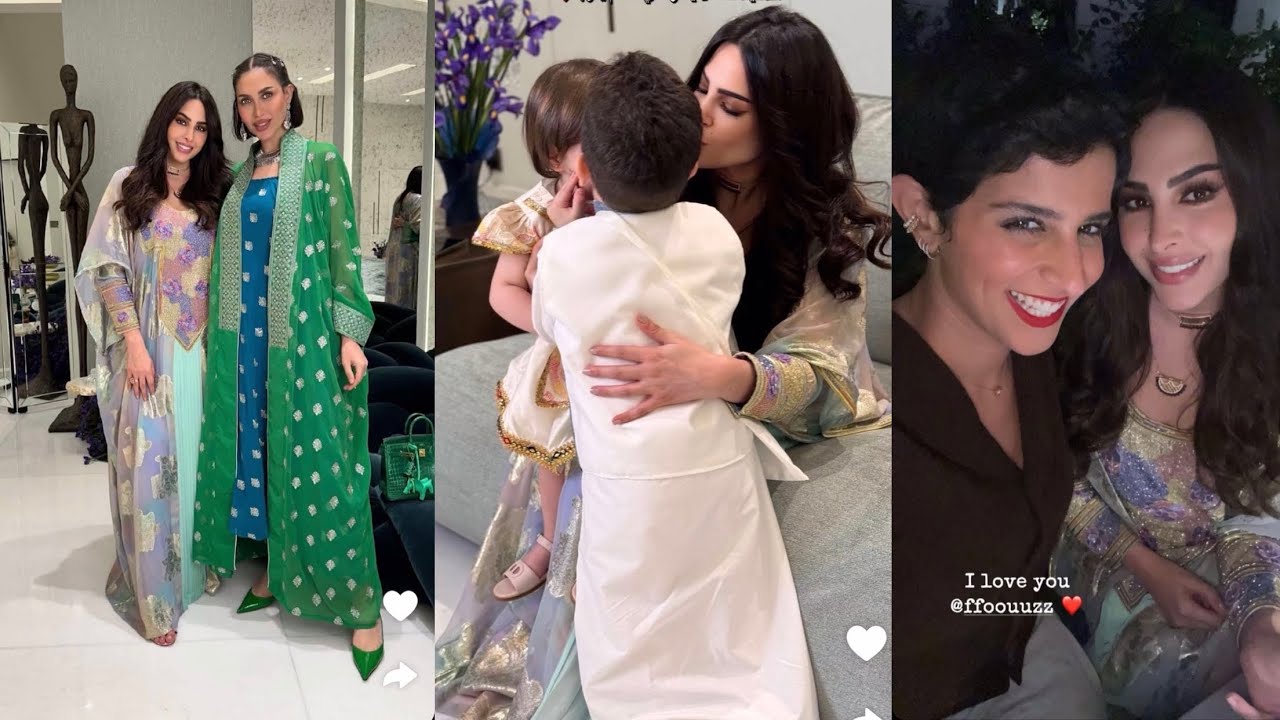 قرقيعان ببيت فوز الفهد بحضور نورة و د.خلود 🍭🍬🌙