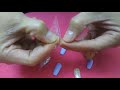 How to put fake nails using gel adhesive