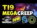 TI9 - BEST MEGACREEP COMEBACKS! - SECRET NAVI NEWBEE CHAOS TNC DOTA 2