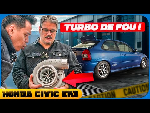 CRAZY TURBO MODIFICATIONS ON A HONDA CIVIC EK3 😱🚀
