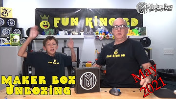 Unboxing: Maker Box May 2021 w/ Cryptid Crate Unboxing