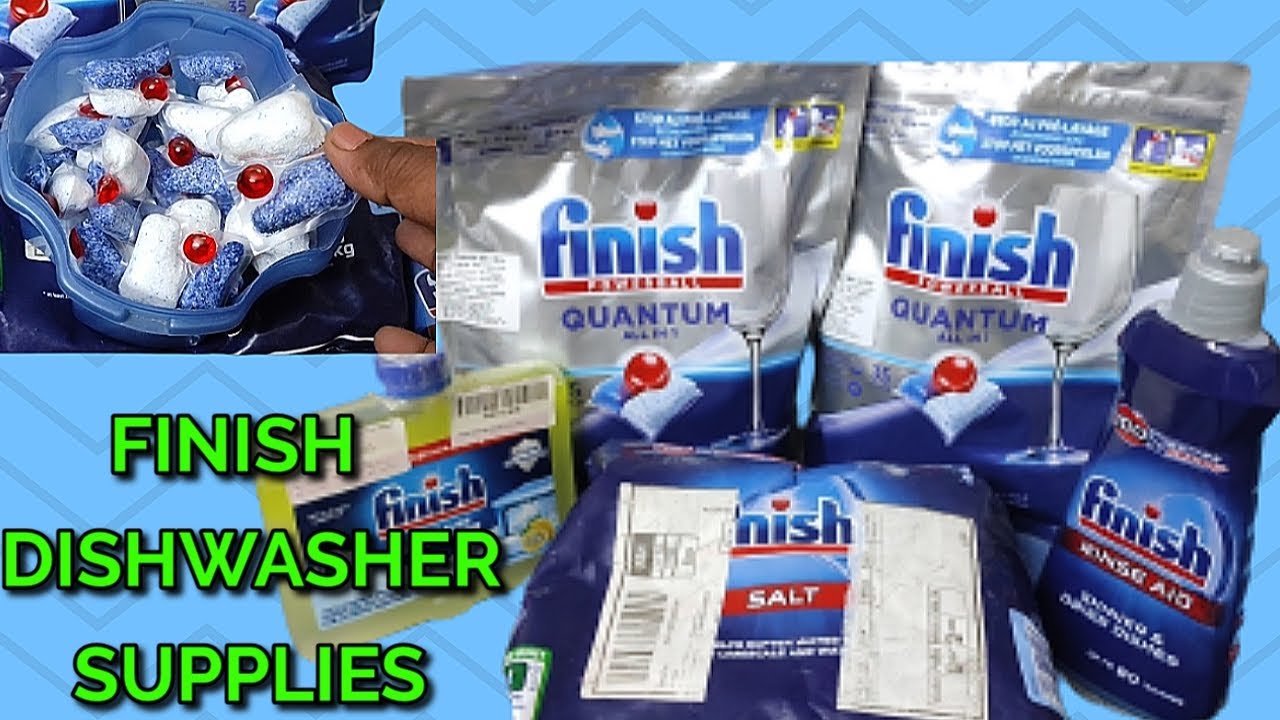 ️Finish Dishwasher supplies Finish Dishwasher Tablets Finish Rinse