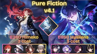 Himeko is BACK! E2S0 Himeko Superbreak & E0S0 Hysilens DoT | PF 4 | 3 stars | HSR v4.1