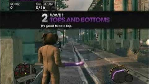 Saints Row - The Third: Whored Mode Area 1 - Zombie Island (Part 1/2)