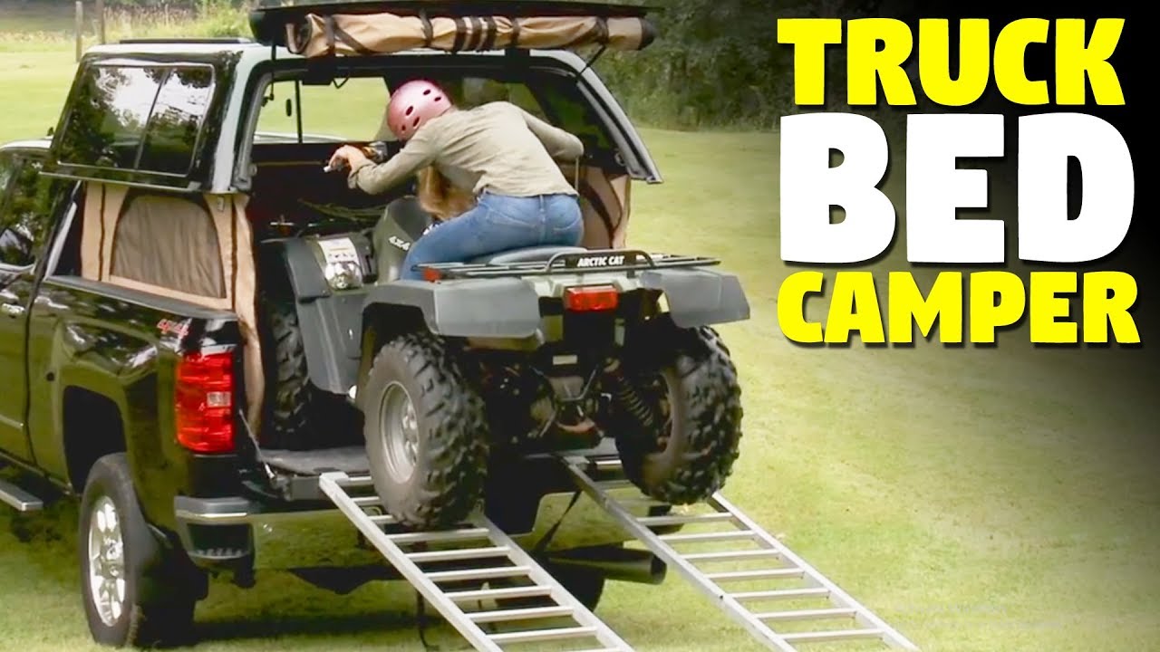 TopperEZLift Truck Toppers Truck Bed Pop Up Camper TheSuperBOO!