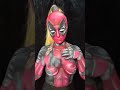Surprise #shorts #bodypaint #bodyart #deadpool