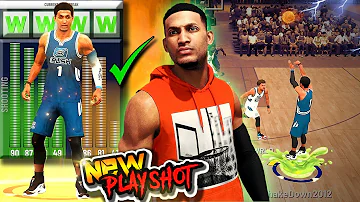 NEW BUILD 6'6 Playmaking Shot Creator / No One Uses Shot Aiming - NBA 2K21