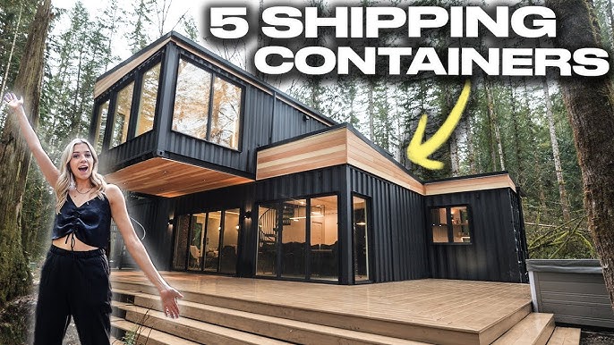 Mind-Blowing Modular Shipping Container Home with Open-Concept Design -  Full Tour 