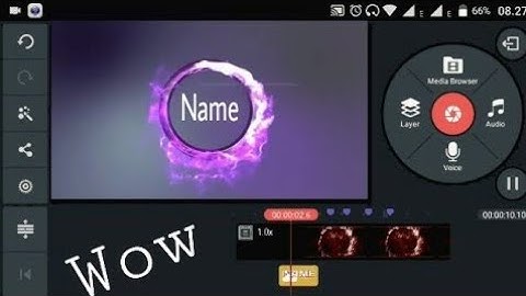 How to make 3d intro on android with kinemaster for youtube videos   and pixlLab