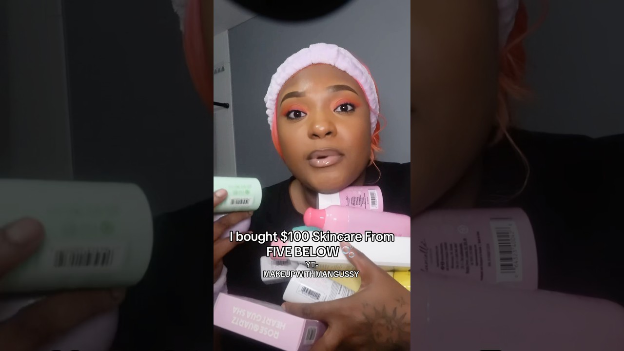 Уход за кожей за 100 долларов от Five Below💀 Боже мой! 