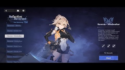 Reversed Reflection Windwalker Extreme No Skill No Hit Run | Aether Gazer