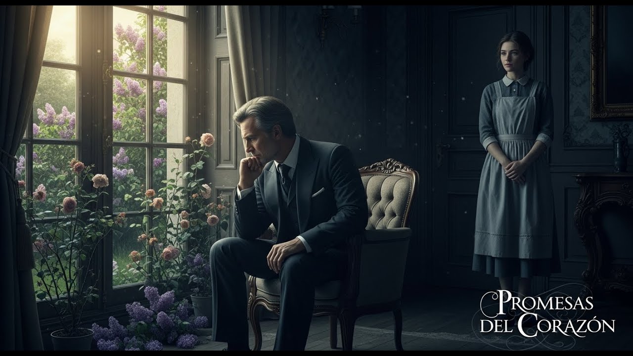 El secreto del magnate viudo: La joven humilde descubre el amor prohibido | Promesas del Corazón