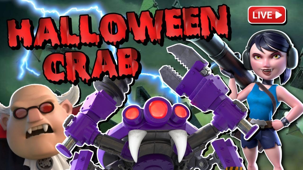Pushing Halloween Crab Stages 72+ - LIVE