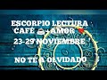 ESCORPIO LECTURA DEL CAFÉ ☕ EXPECTACULAR  ALGUIEN DARÁ TODO POR TI 💘LE DEJASTE HUELLA TE ELIGE A TI😜