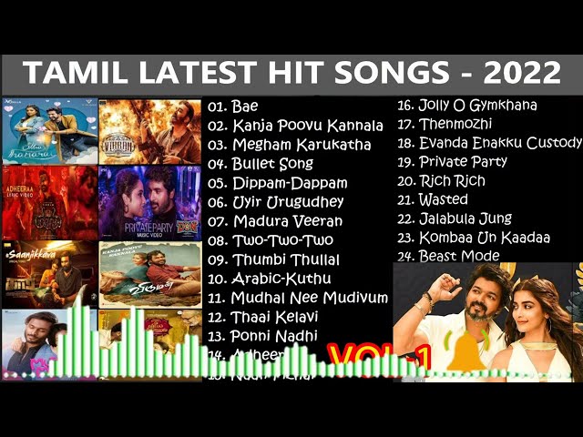 Tamil Latest Hit Songs 2022 Latest Tamil Songs New Tamil Songs Tamil New Songs 2022 DheivamTV - Vol1 class=