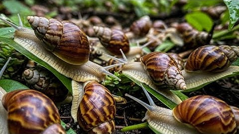 Waw,The Secret World of Snails: Nature