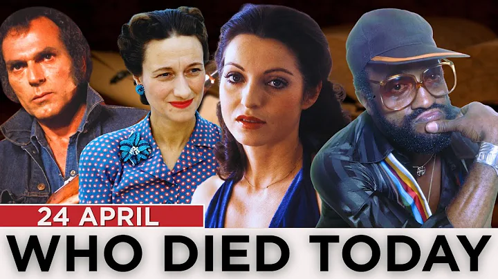 Who Died Today l Famous Deaths On This Day 24 APRIL