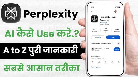 How to use Perplexity App!! How to use Perplexity App!! How to use Perplexity App!!