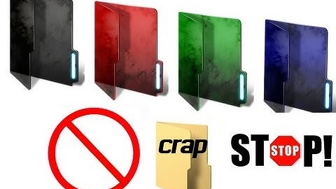 How to change the colour of your pc folder. Windows 7