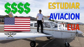 ¿Cuánto cuesta un curso de aviacion en Estados Unidos?