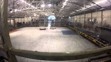 RoboGames 2015 | Raging Scotsman vs Original Sin | FLAMETHROWER ROBOT