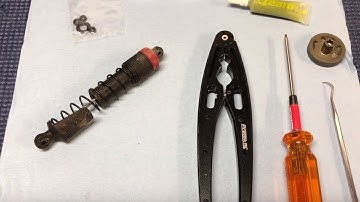 Arrma 4x4 BLX 3S shock rebuild tutorial