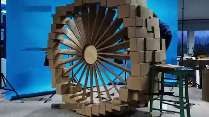 The building of a CFM56 box engine