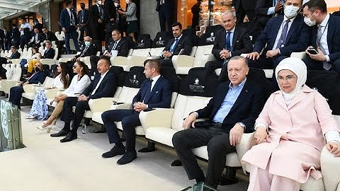 Baku Olympic Stadium hosted final stage of European Football Championship Turkey-Wales