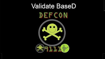 Defcon Delhi dc9111 CTF - ValidateBaseD Walkthrough