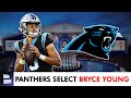 Bryce Young Selected By Panthers With Pick #1 In 1st Round of 2023 NFL Draft - Instant Reaction