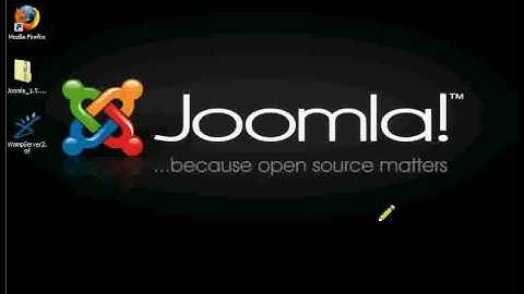 Installing Joomla Part 1 of 2 - Installing WampServer